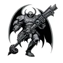 warhammer 40k tattoo design idea