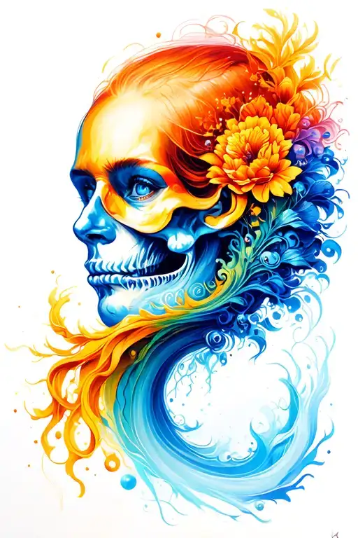 story overcome obstacles tattoo design idea