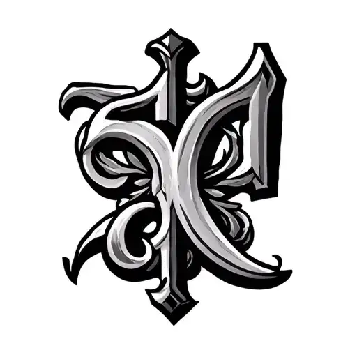 spqr roman symbol tattoo design idea