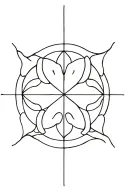 Rose Window tattoo design idea