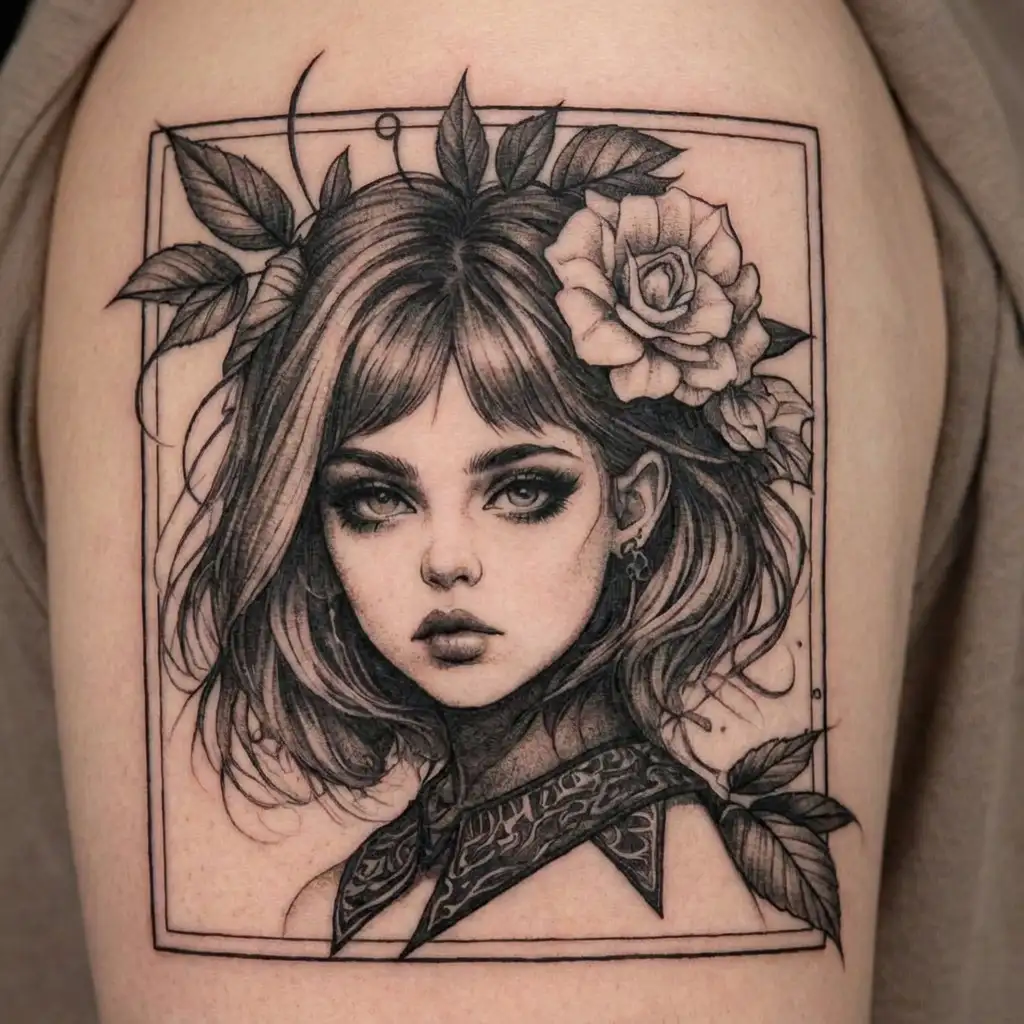 Femboy tattoo design idea