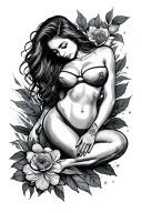 Weight Loss tattoo design idea