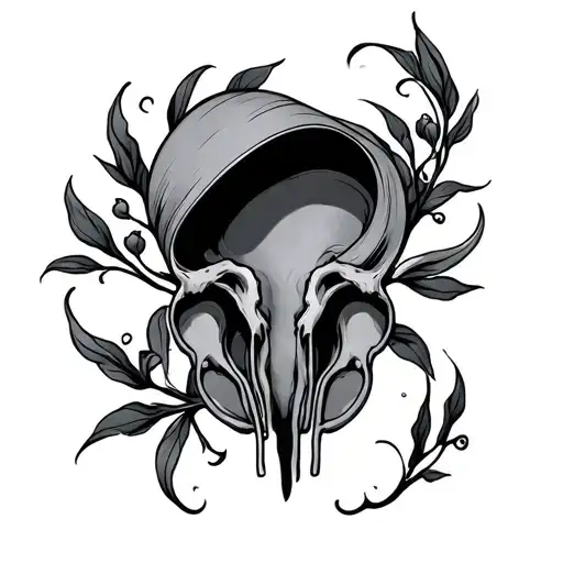 Pubic tattoo design idea