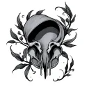 Pubic tattoo design idea