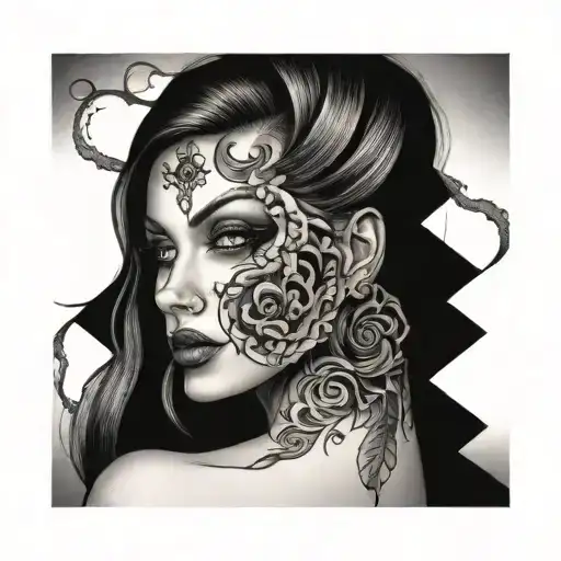 Submissive Slut tattoo design idea