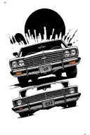 a tatto that describe my passion for cars and the determination of not giving up  tattoo design idea