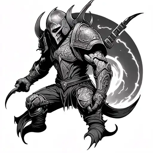 Mark Of The Doom Slayer tattoo design idea