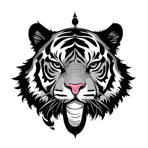 tiger ganesh hindi mandala kali tattoo design idea
