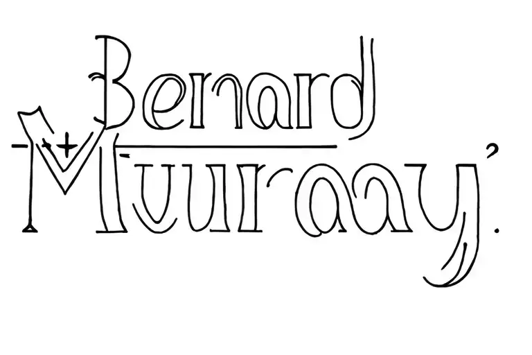 "Bernard Murray" small american flag tattoo design idea