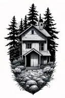 outdoors tattoo design idea