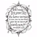 proverbs 13:20 tattoo design idea