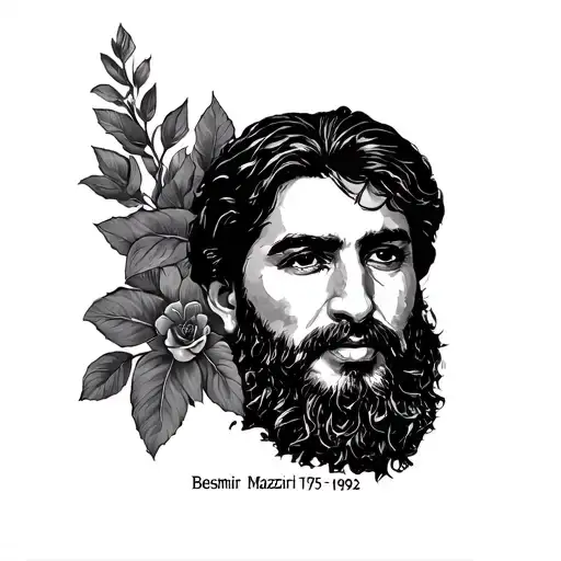Tattoo named after my uncle passing away Besmir Mazari 1975-1992 tattoo design idea