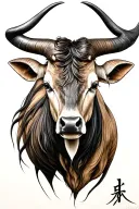 taurus tattoo design idea