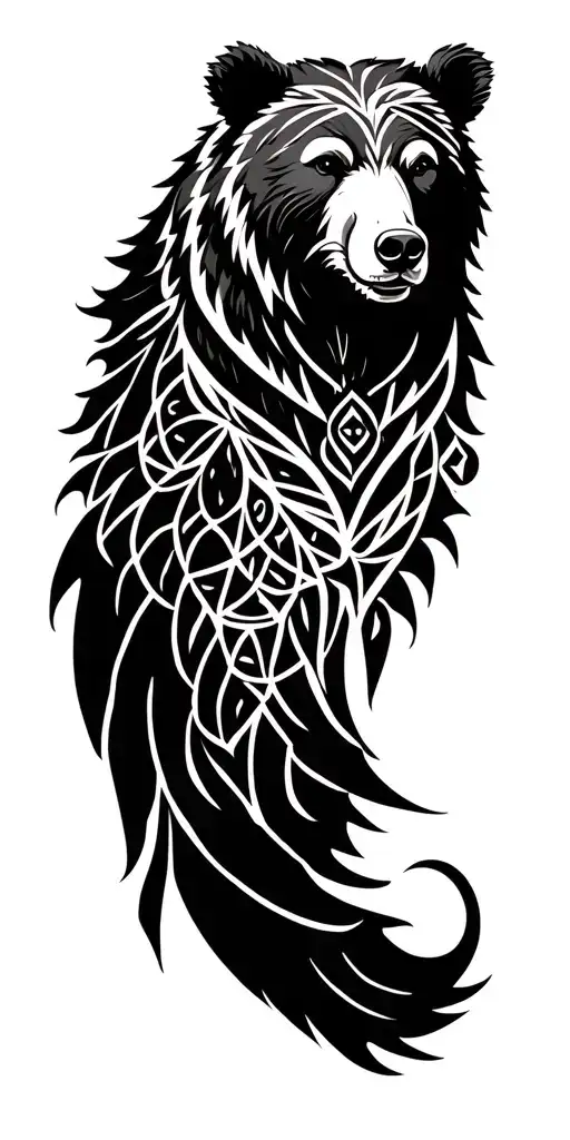 Runic Bear Form 45+ Druid Symbol Tattoo Ideas in 2026 - BlackInk AI