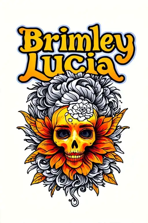 "Brinley Lucia " "Brinley Lucia " hurricane Storm, little bit of sunshine tattoo design idea