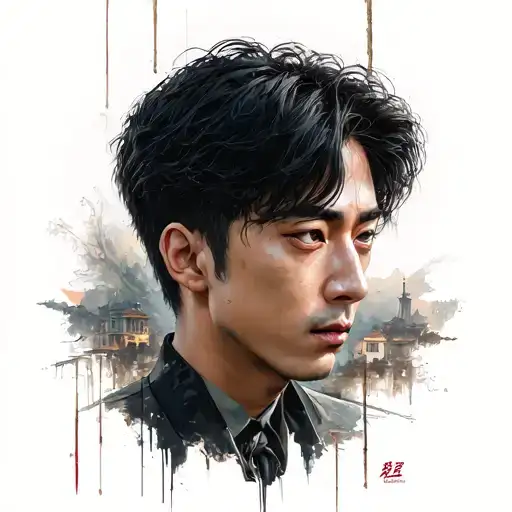 lee dong wook tattoo design idea