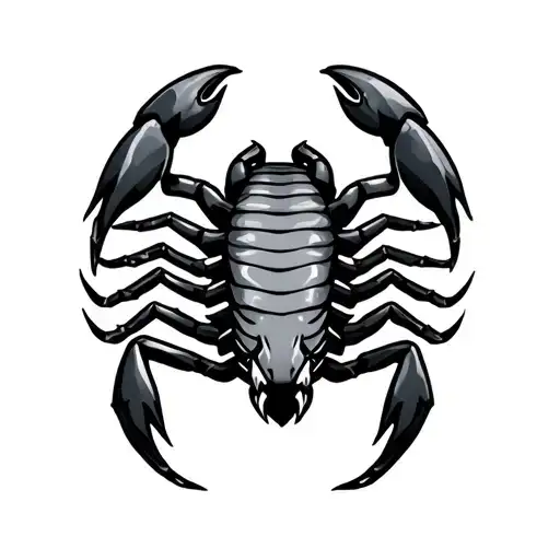scorpion neo tribal tattoo design idea