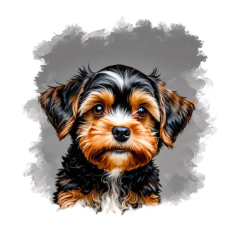 Cavoodle tattoo design idea