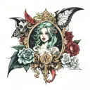 seven deadly sins tattoo design idea