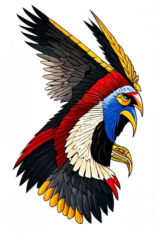 horus tattoo design idea