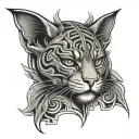 ghetto touch tattoo design idea