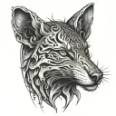 ghetto touch tattoo design idea