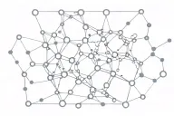THC molecules as the design tattoo design idea