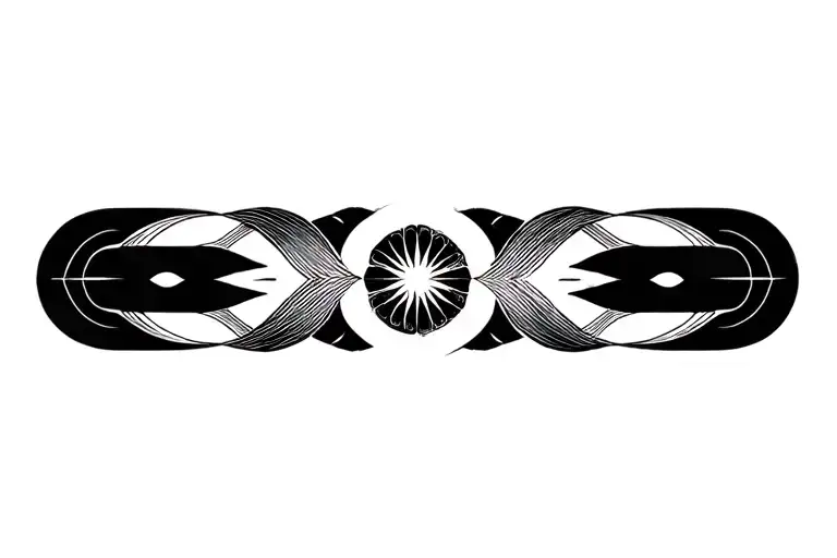 Positive energy Symbol tattoo design idea