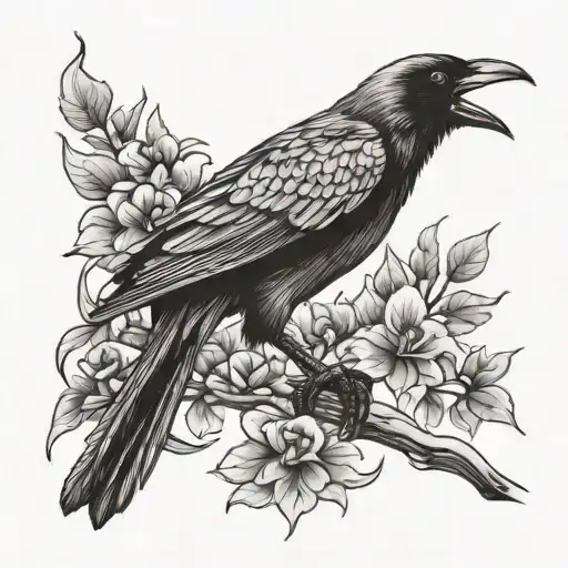 Crow, Canada tattoo design idea