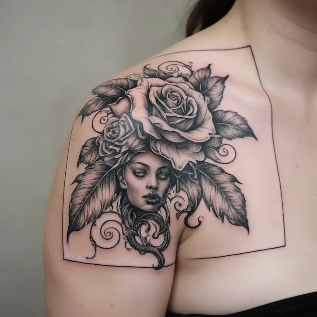 self forgiveness and self love tattoo design idea