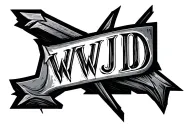 arrow with letters WWJD tattoo design idea