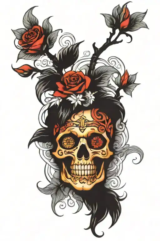 greek art style tattoo design idea
