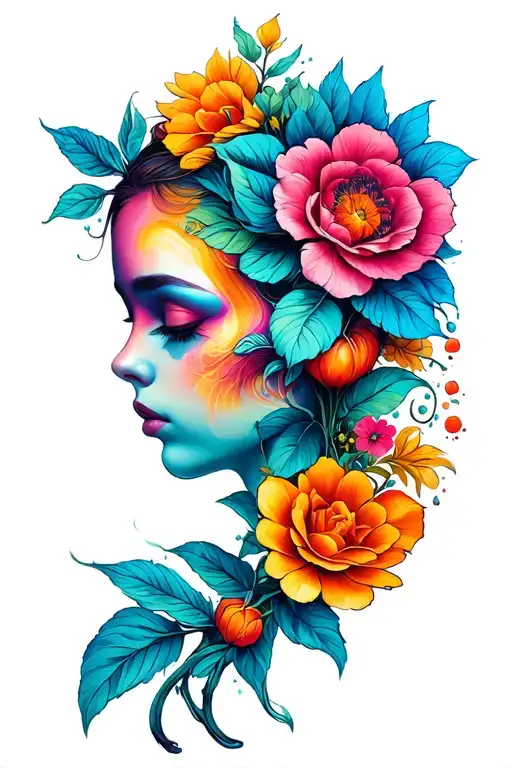 simple lines with deep meaning connection soul mind and bidy tattoo design idea