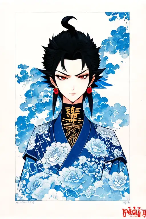 Toji Fushiguro tattoo design idea