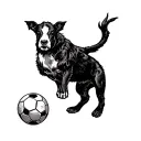 Derby county hooligan tattoo design idea