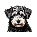 goldendoodle tattoo design idea