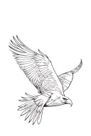 bald eagle and Andean condor tattoo design idea