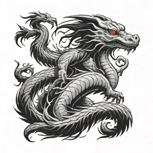 haku spirited away tattoo design idea