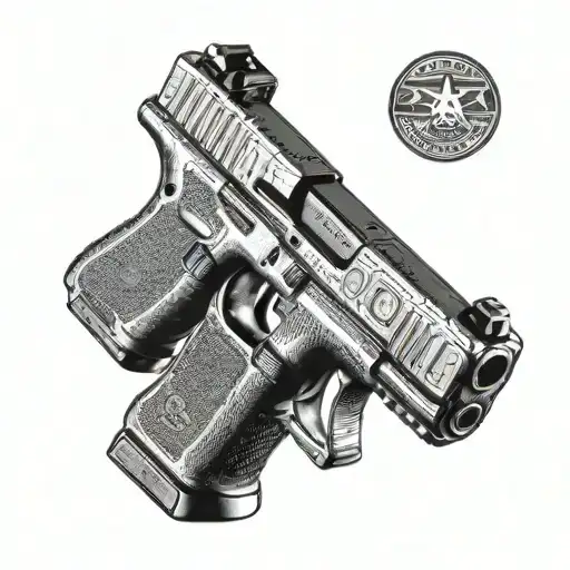 Glock 19x tattoo design idea