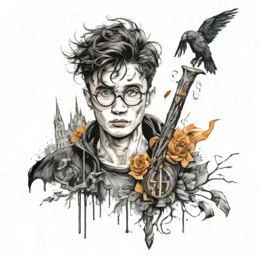 I am asian country citizen born on 26th of November 2000. My favorite color is black and i like harry potter movie serie tattoo design idea