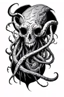 eldritch horror tattoo design idea