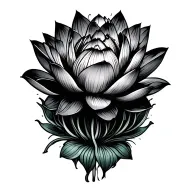 lotus flowers tattoo design idea