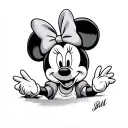 Minnie Mouse tattoo design idea