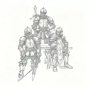 knights of the round table knights of the round table knights of the round table knights of the round table knights of the round table tattoo design idea