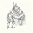 knights of the round table knights of the round table knights of the round table knights of the round table knights of the round table tattoo design idea