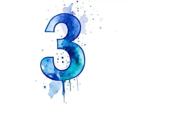 3 percenter tattoo design idea