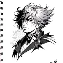 jojo bizarre adventure tattoo design idea