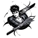 jojo bizarre adventure tattoo design idea