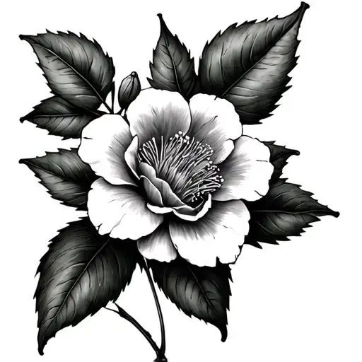 Violet And Primrose tattoo design idea