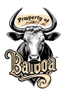 Property of Balboa Cattle Brand tattoo design idea